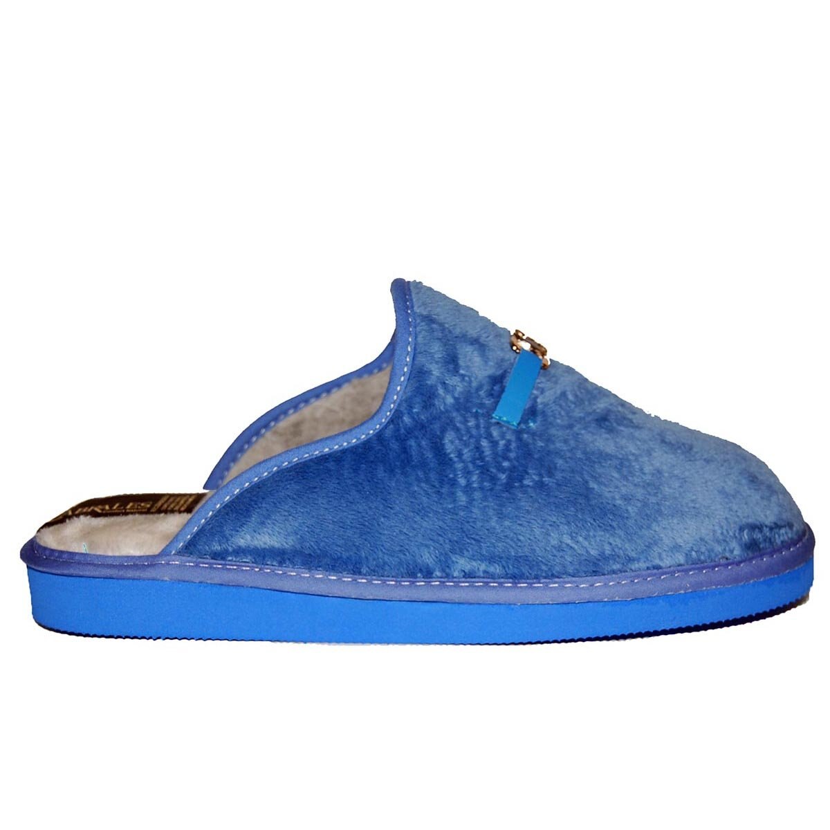 Pantufla con Aplicación de Moño Planta de Peluche Cabrales