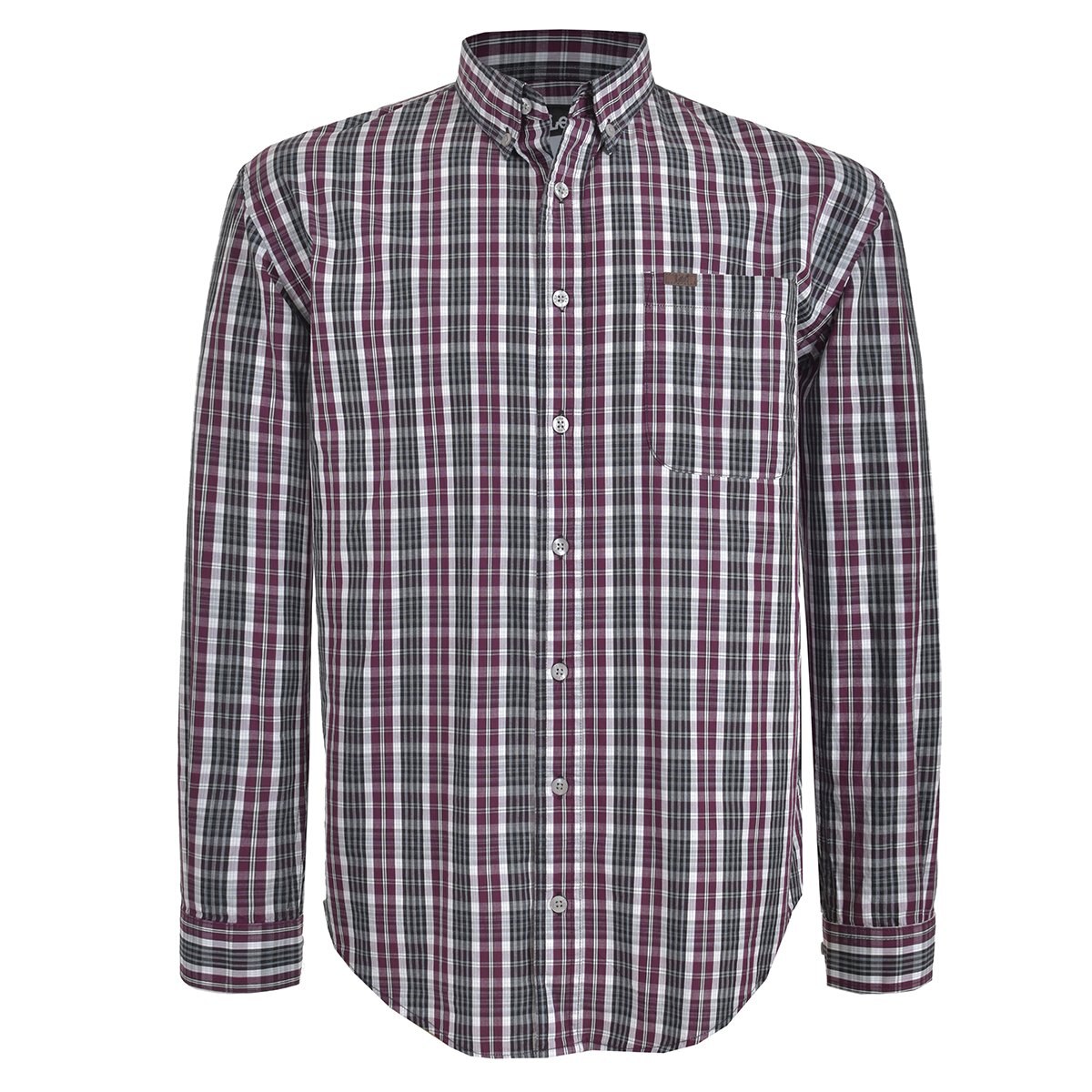 Camisa Manga Larga Classic Cuadros Lee