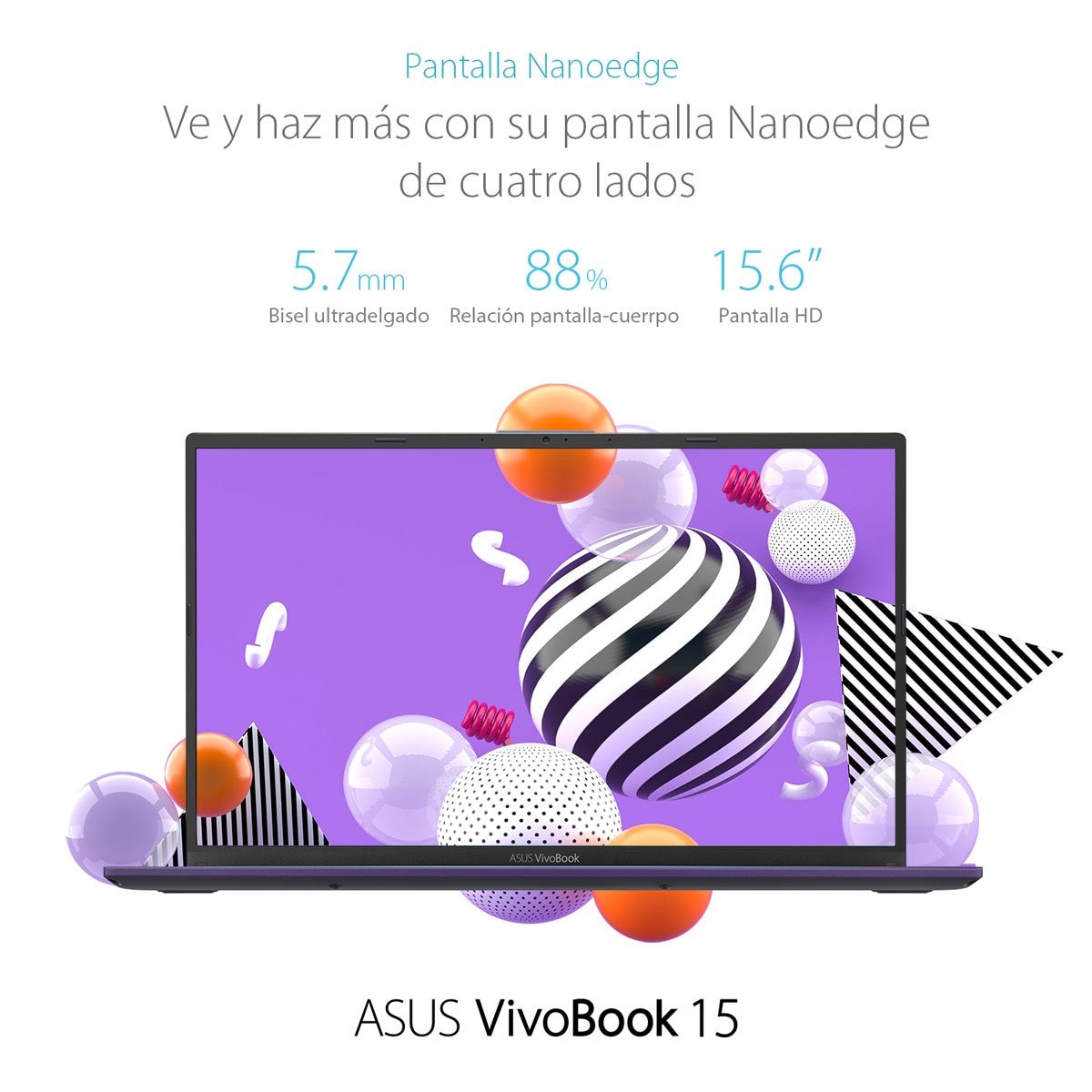 Laptop 15.6" Vivobook X512Fa-Br1050T Azul Asus