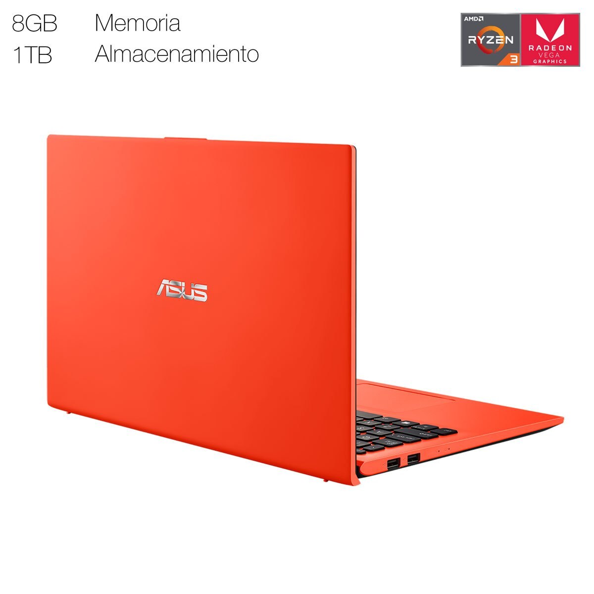 Laptop 15.6" Asus Vivobook X512Da-Br657T Naranja