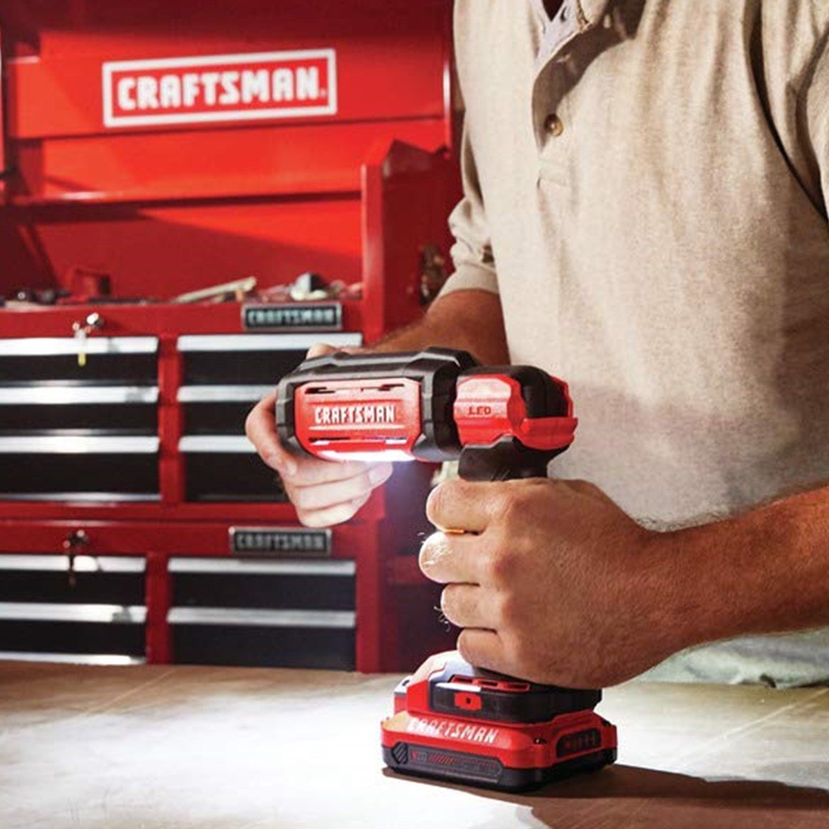 Lámpara Led Inalámbrica para Colgar Craftsman