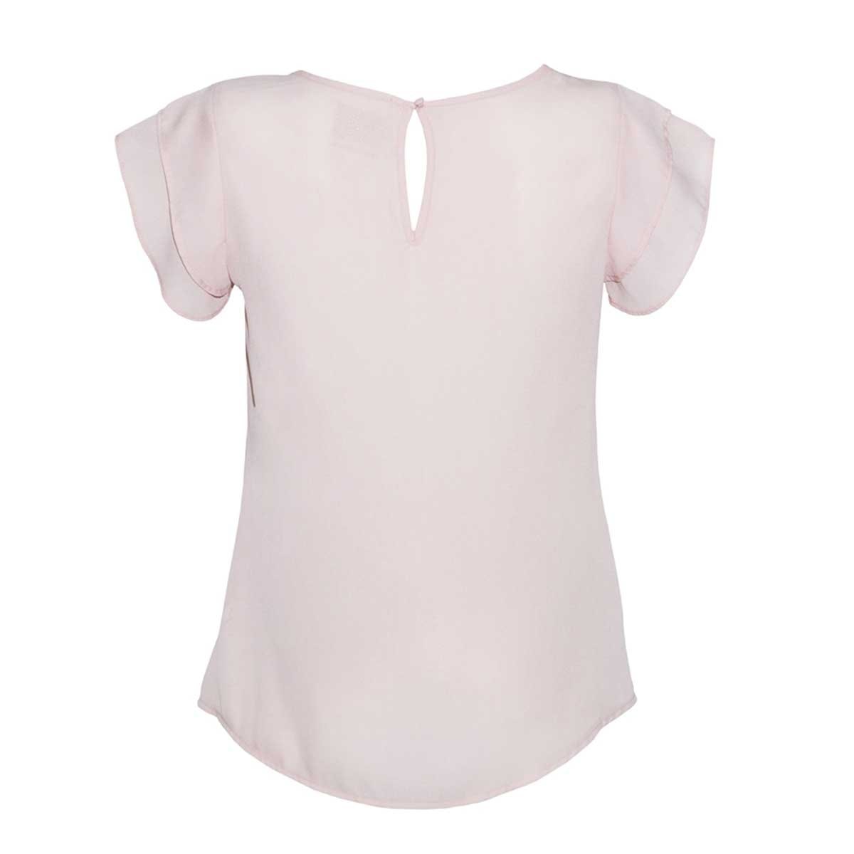 Blusa para Dama Manga Olan Doble Nine To Go