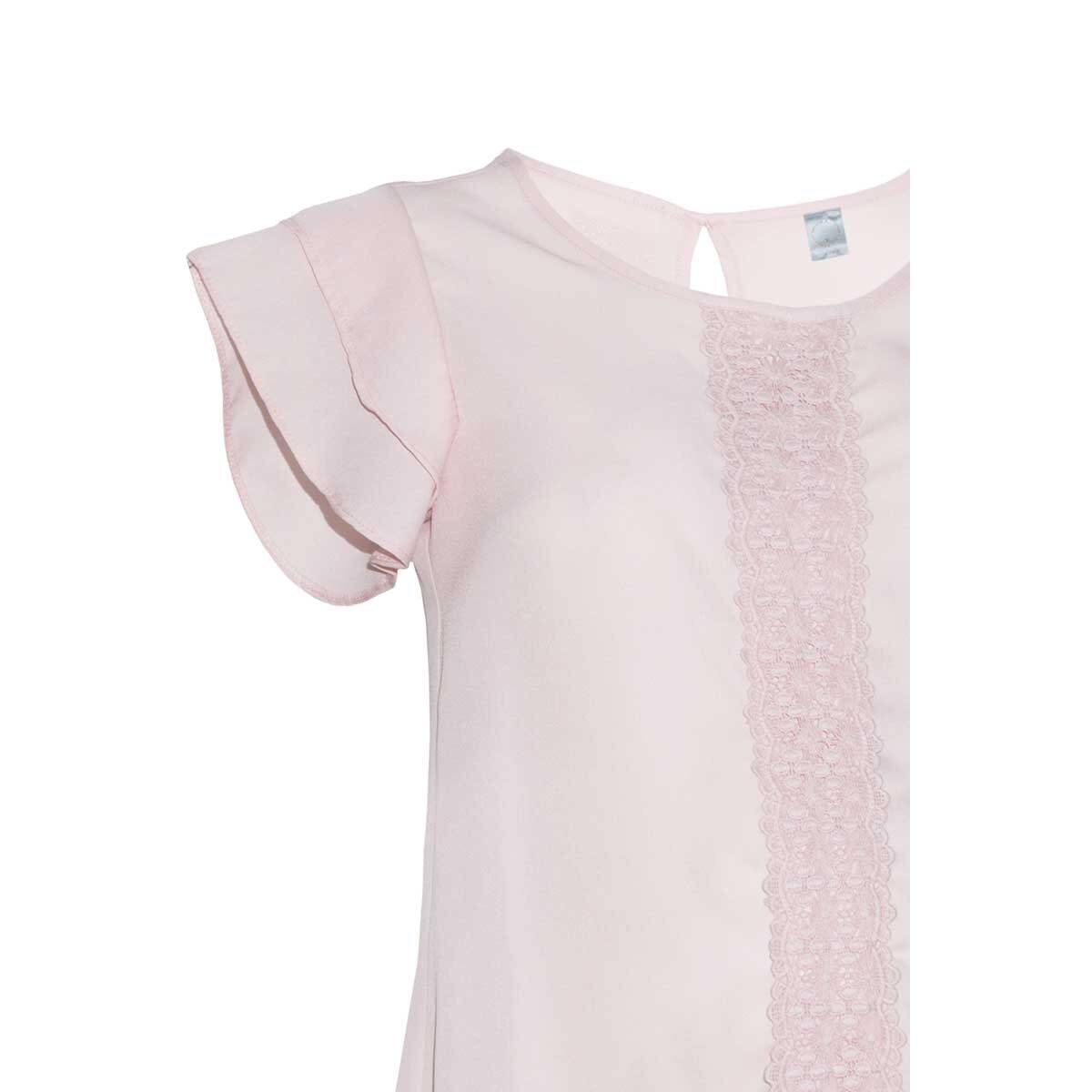 Blusa para Dama Manga Olan Doble Nine To Go