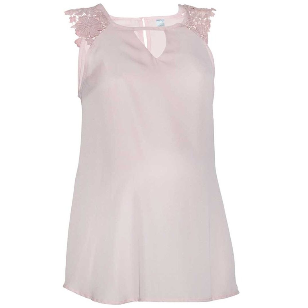 Blusa para Dama Sin Manga Detalle en Hombros Nine To Go