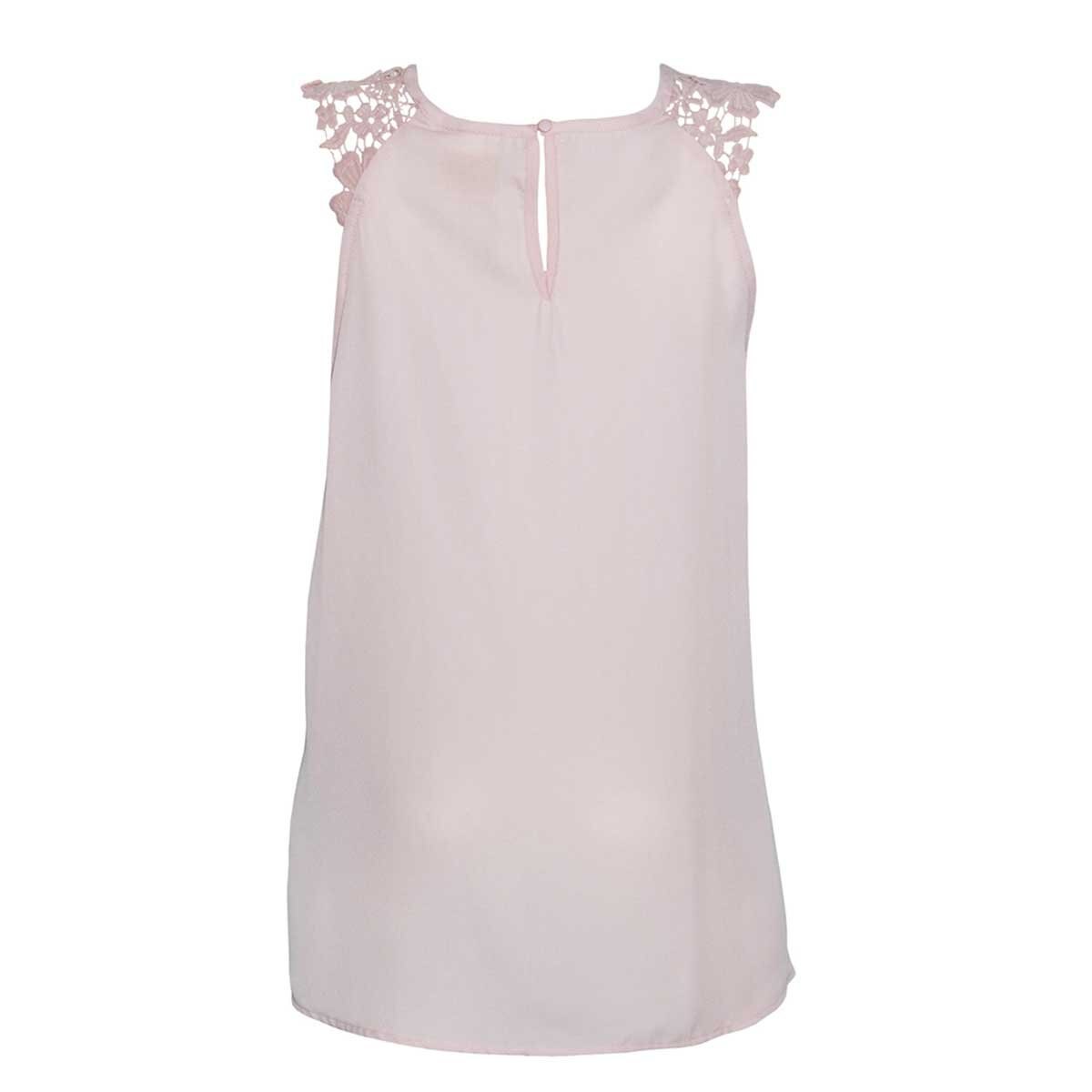 Blusa para Dama Sin Manga Detalle en Hombros Nine To Go