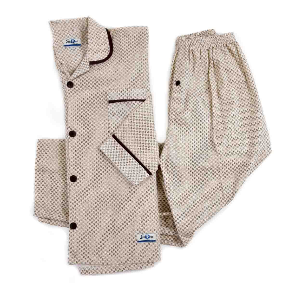 Pijama Manga Larga con Pantalón Largo Star West