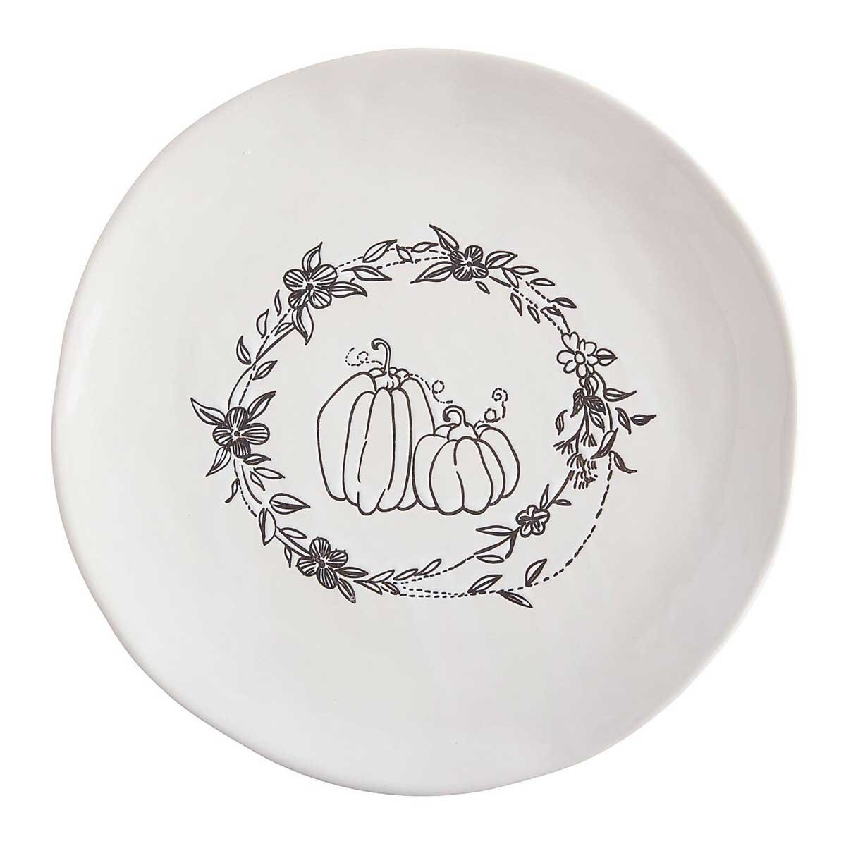 Plato Extendido Buffalo Harvest Pumpkin Pier 1 Imports