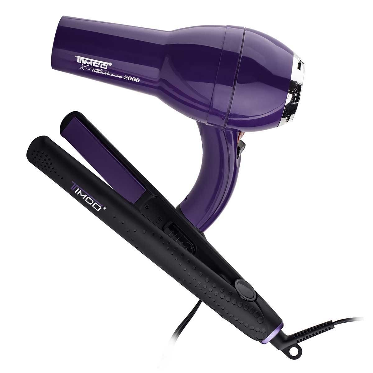 Kit Secadora + Alaciadora Com-7 Timco
