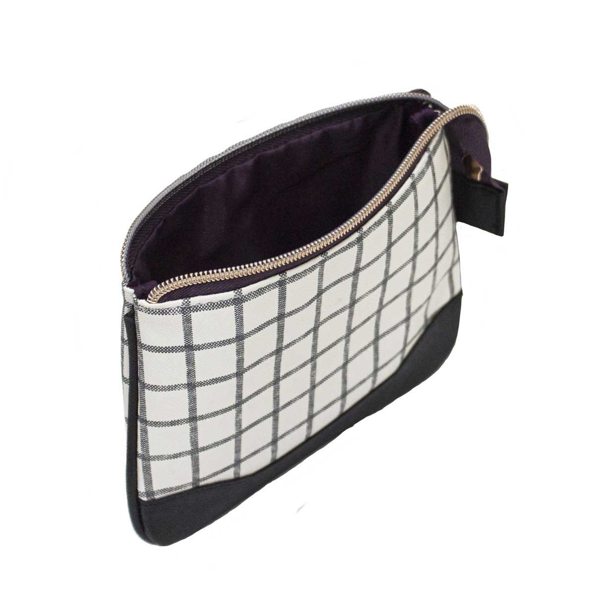 Purse Kit Cuadros Blanco Modella