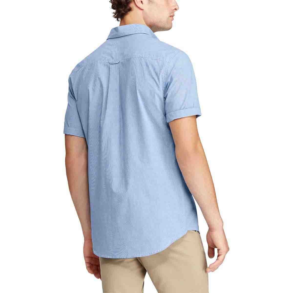 Camisa Slim Manga Corta de Cuadros Chaps