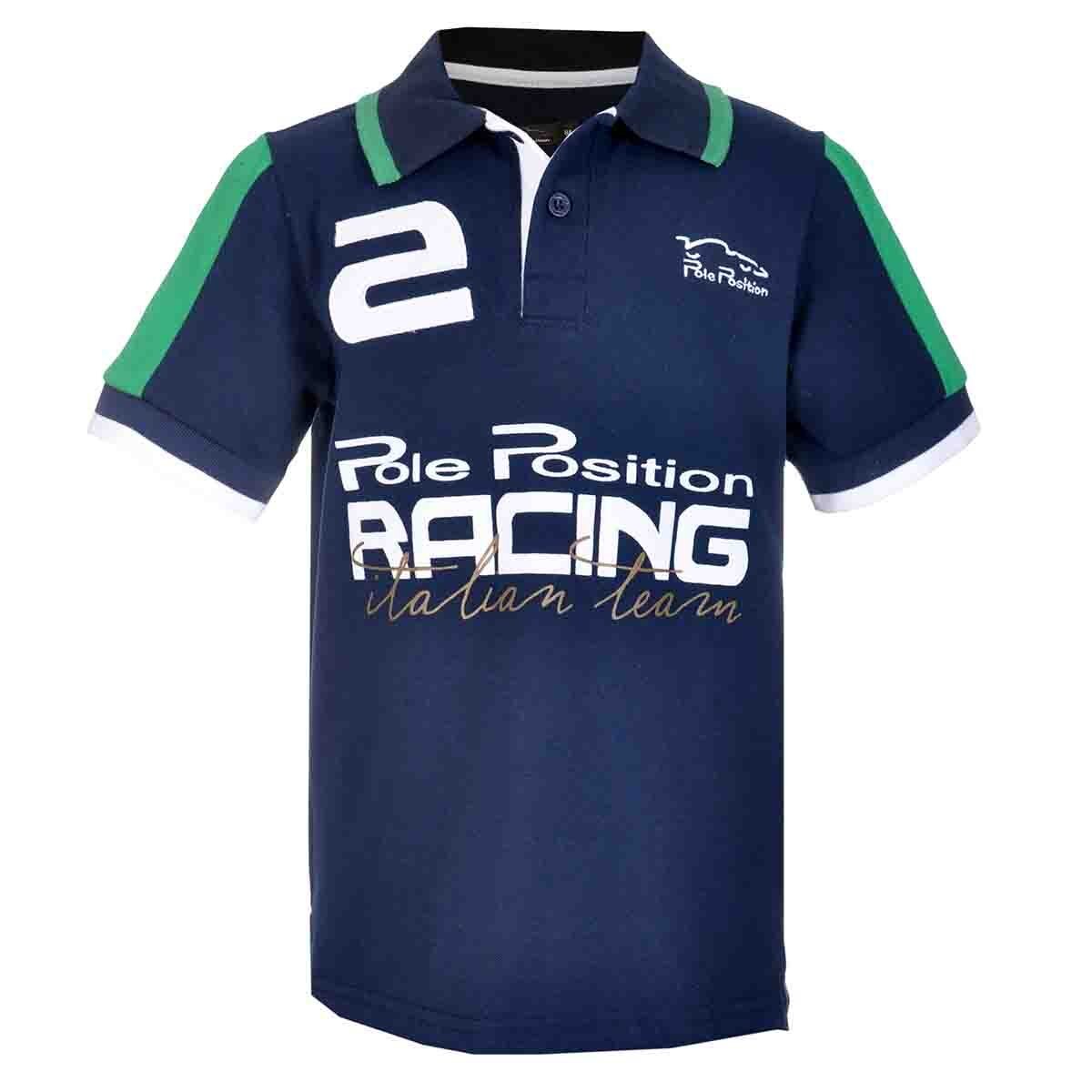 Playera Polo Italia para Niño Pole Position