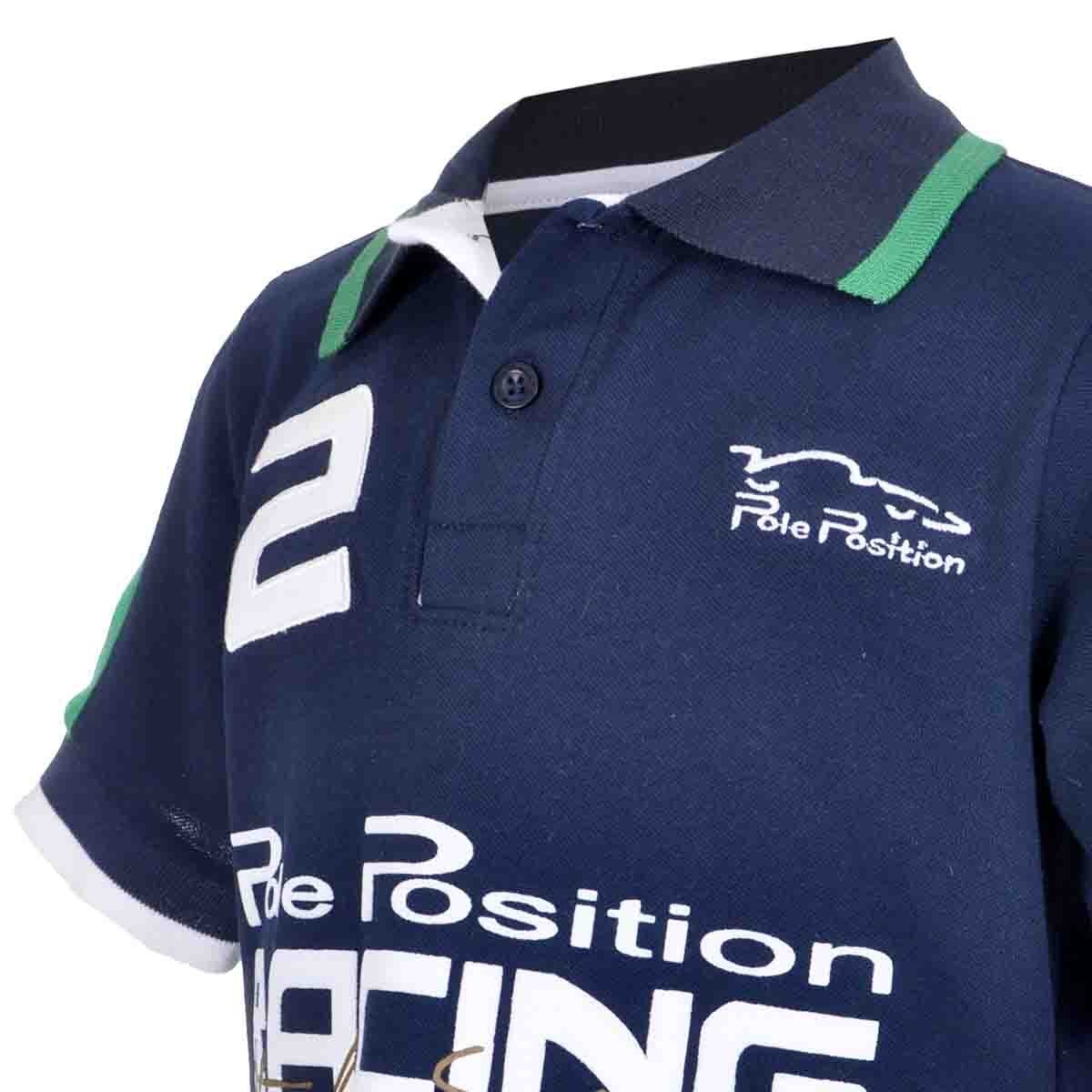 Playera Polo Italia para Niño Pole Position