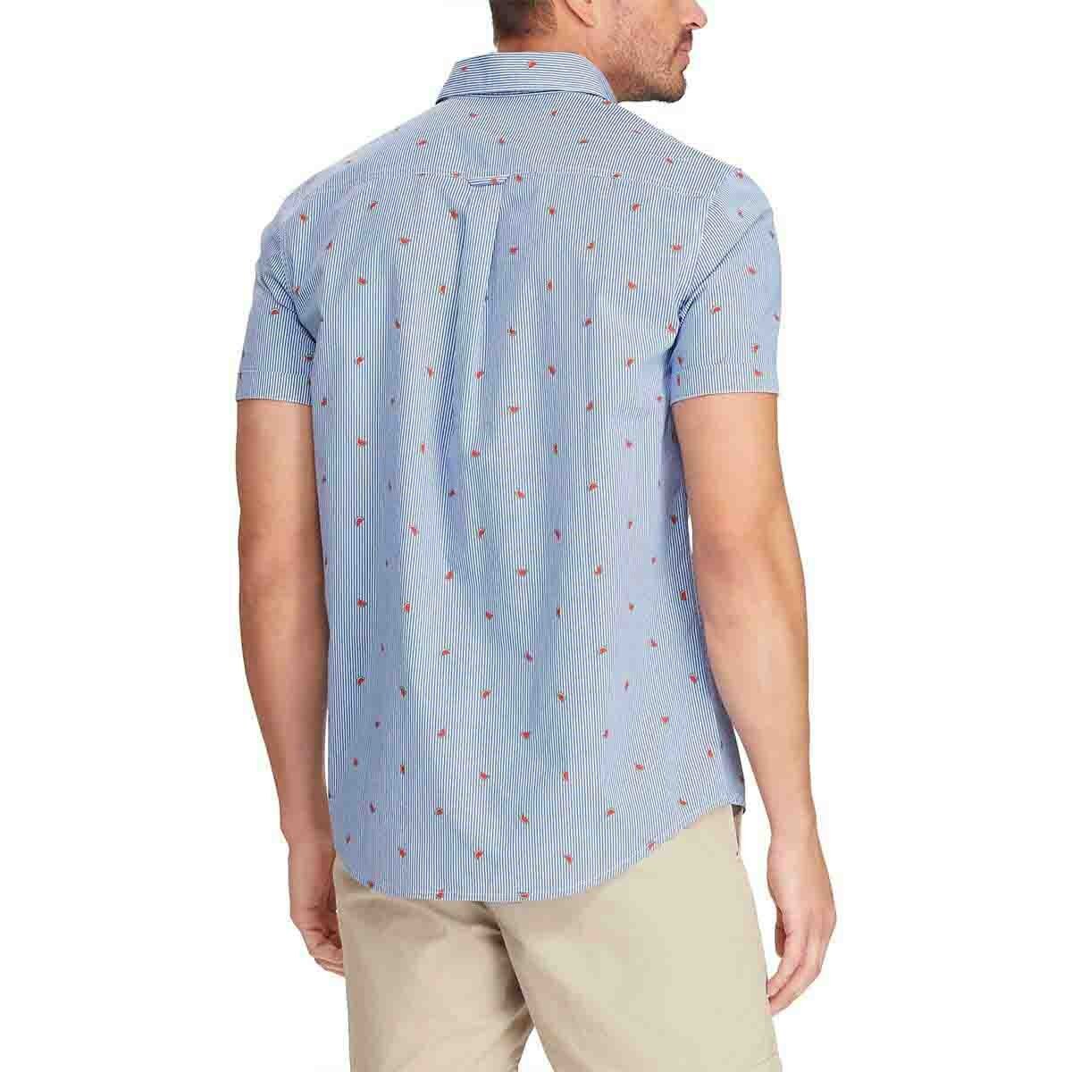 Camisa Slim Manga Corta Chaps