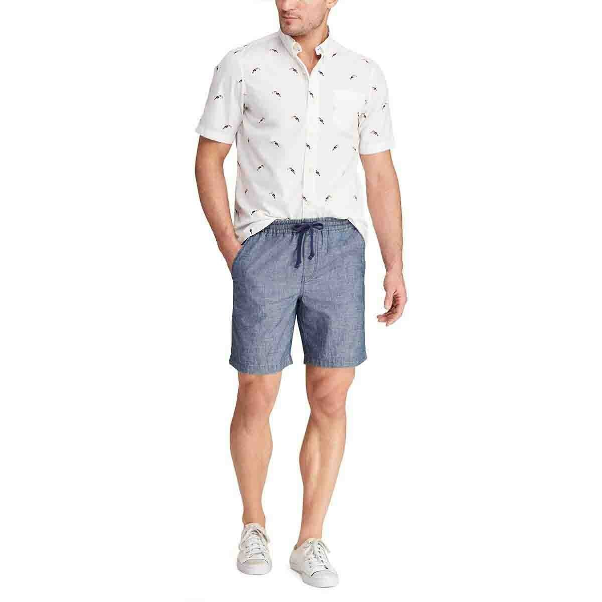 Camisa Slim Manga Corta Chaps