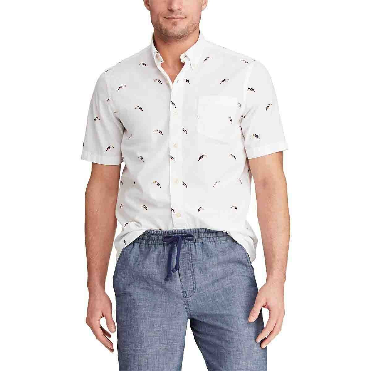 Camisa Slim Manga Corta Chaps
