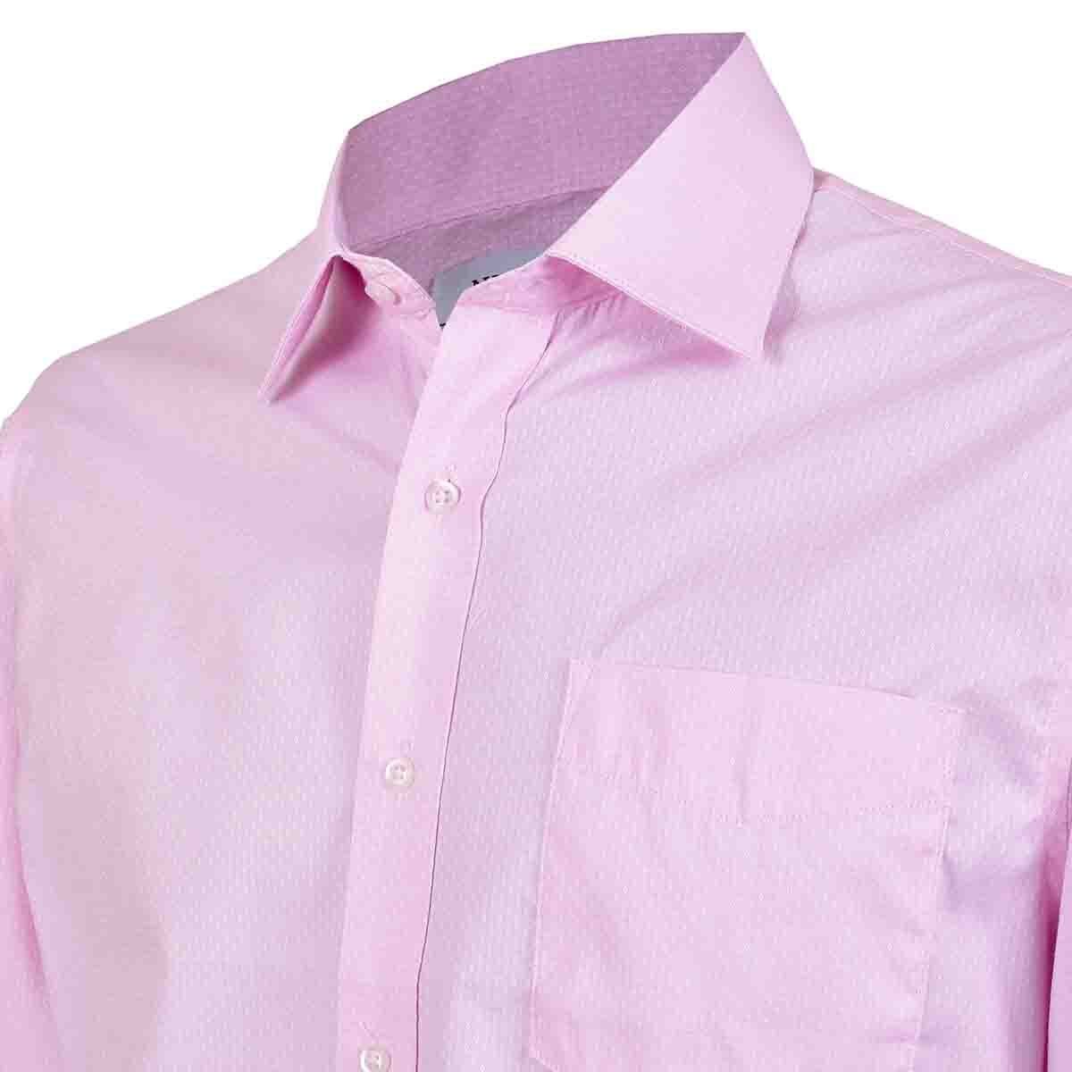 Camisa de Vestir Slim Fit Color Azul Combinado Nina Ricci