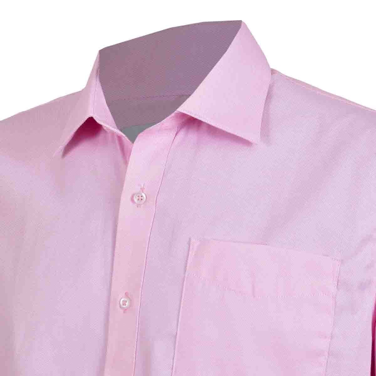 Camisa de Vestir Regular Color Rosa Nina Ricci
