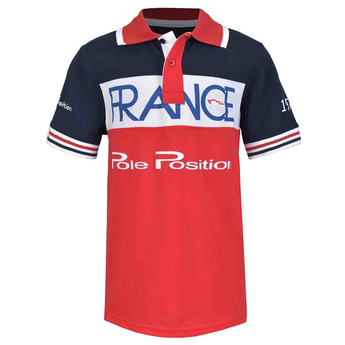 Playera Polo France Pole Position para Niño
