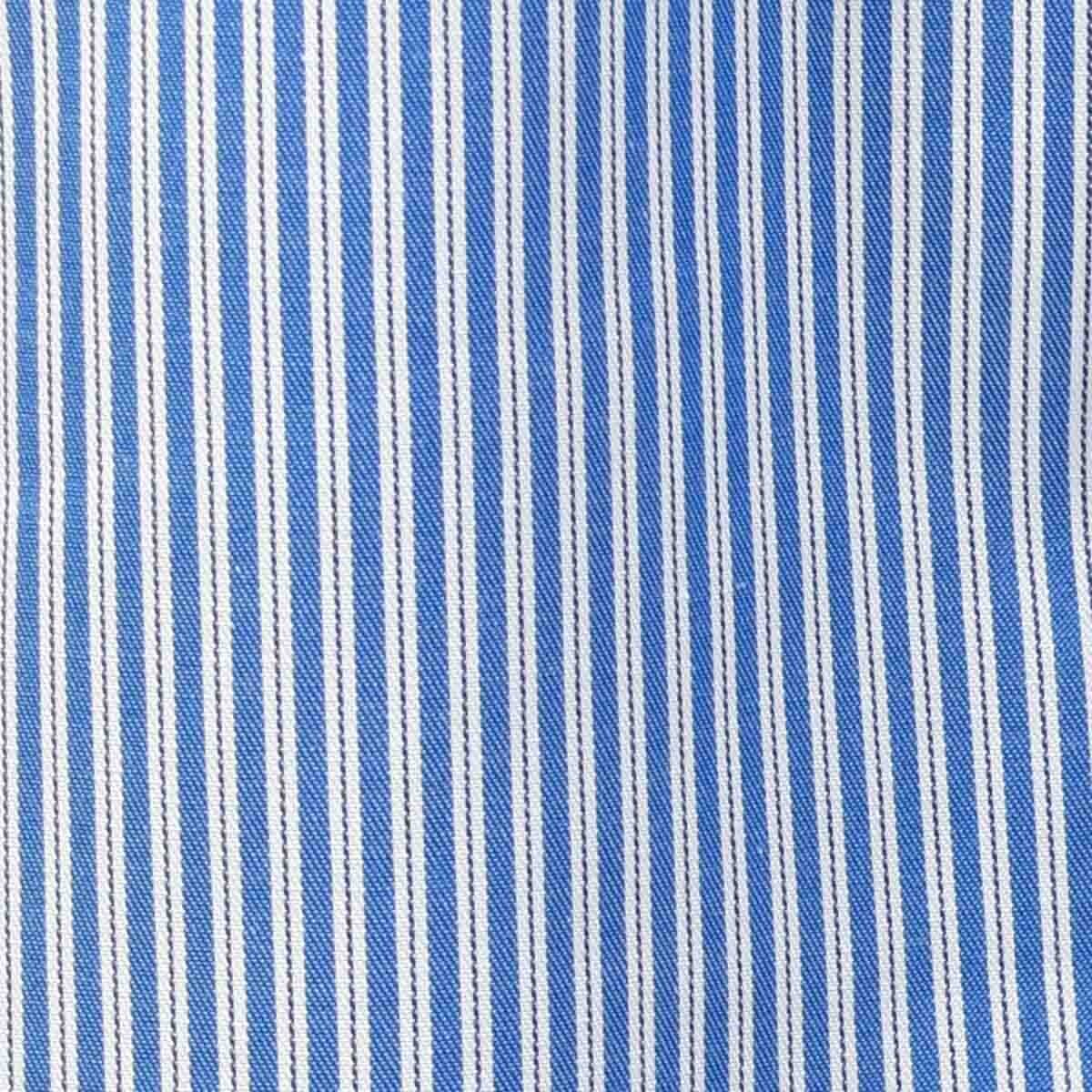 Camisa de Vestir Regular Color Azul Combinado Nina Ricci para Caballero