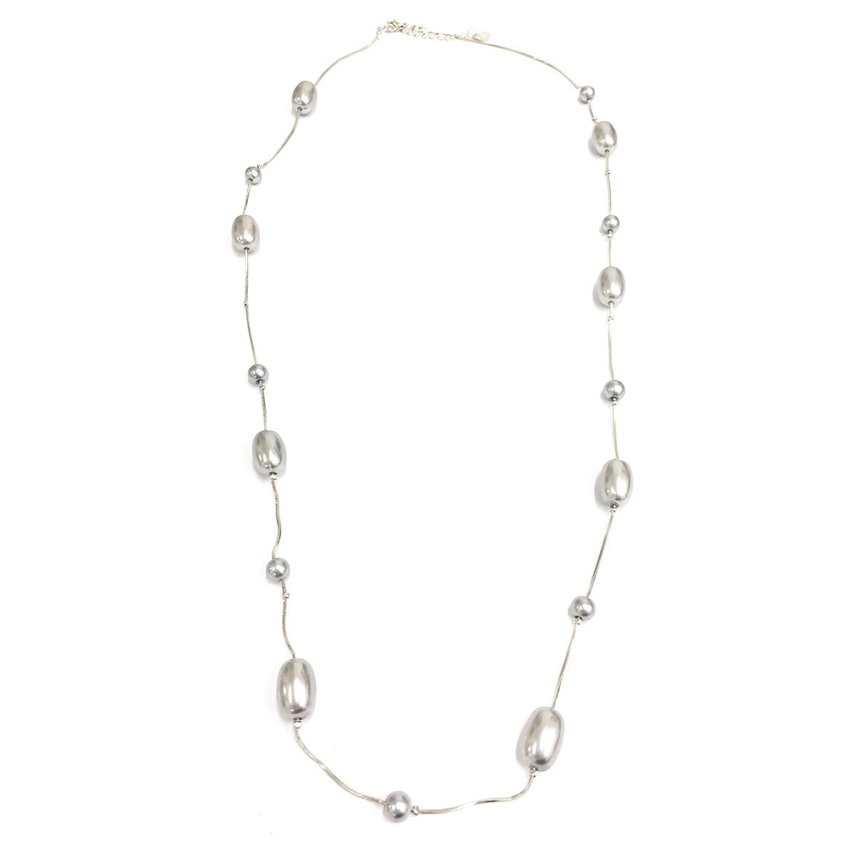 Collar 2H con Óvalos Y Esferas Roxxy Bijoux