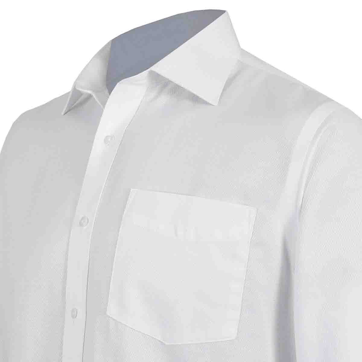 Camisa de Vestir Regular Color Blanco Nina Ricci