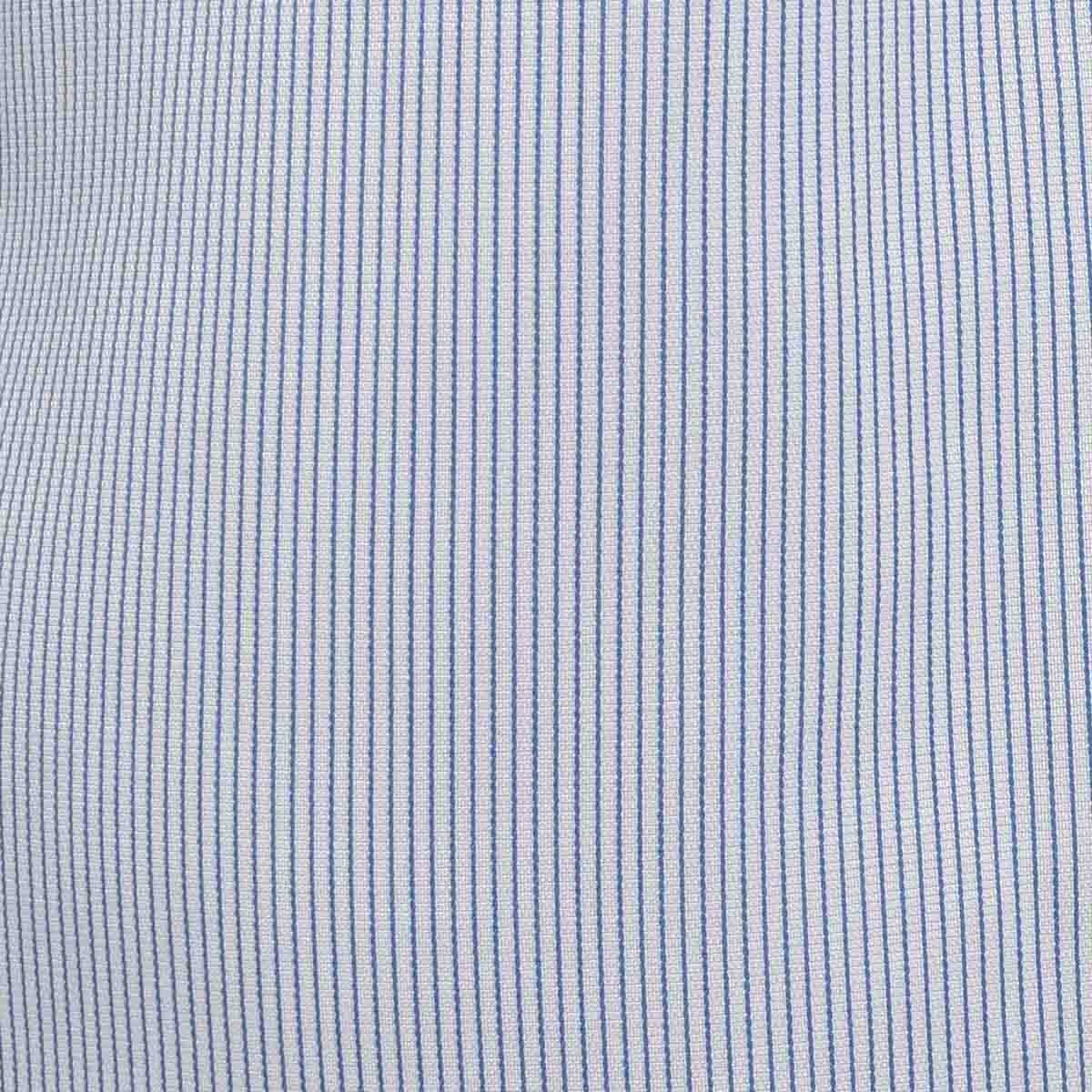 Camisa de Vestir Regular Color Azul Combinado Nina Ricci para Caballero