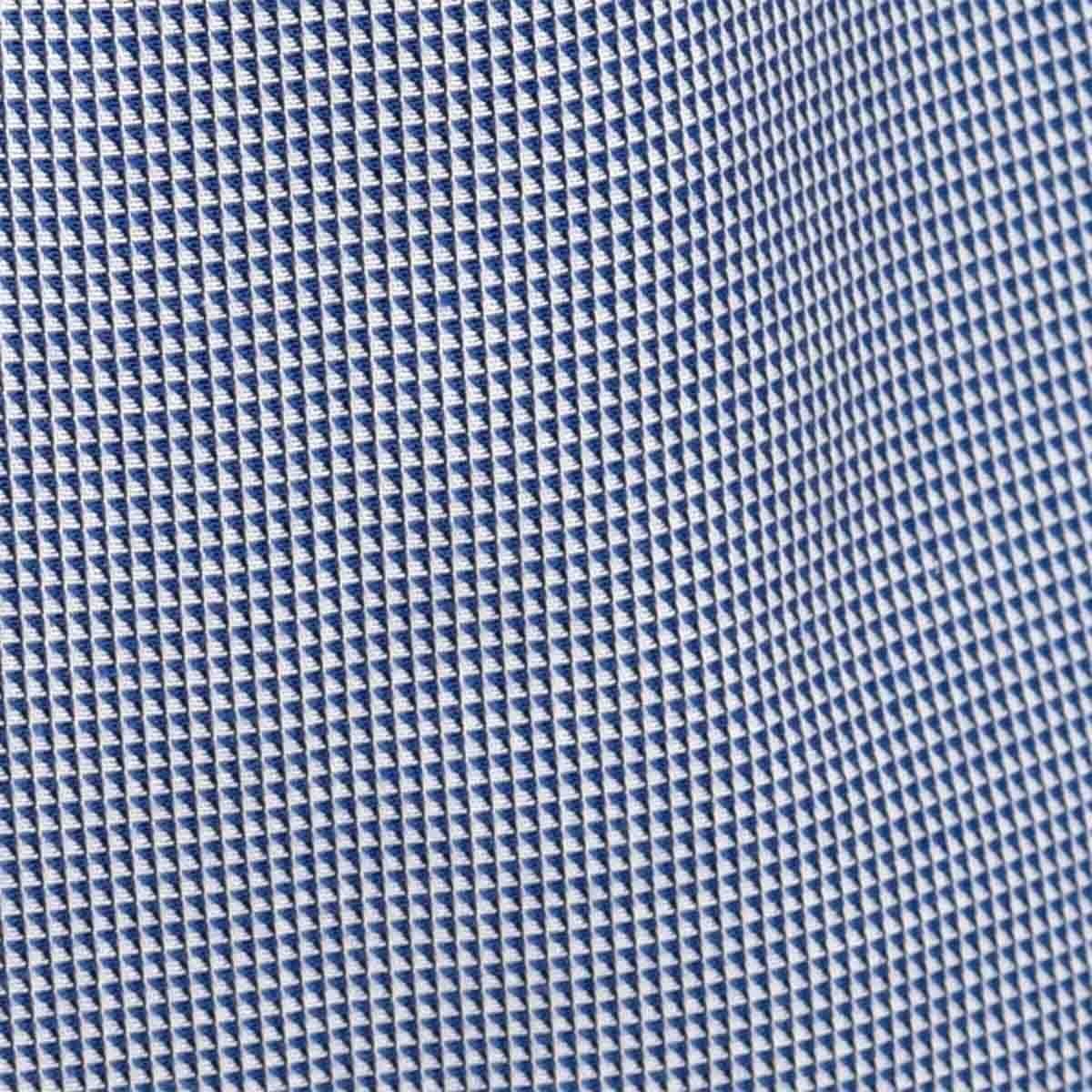 Camisa de Vestir Regular Color Azul Combinado Nina Ricci