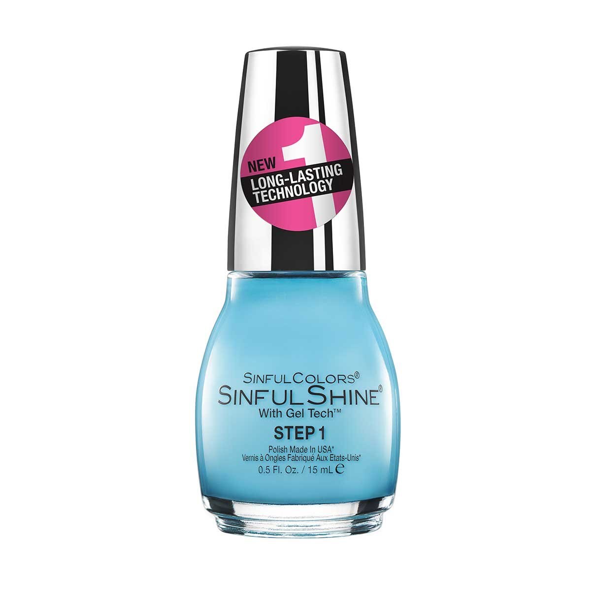 Esmalte Sinful Shine Gel Tech Caribbean Cool Sinful