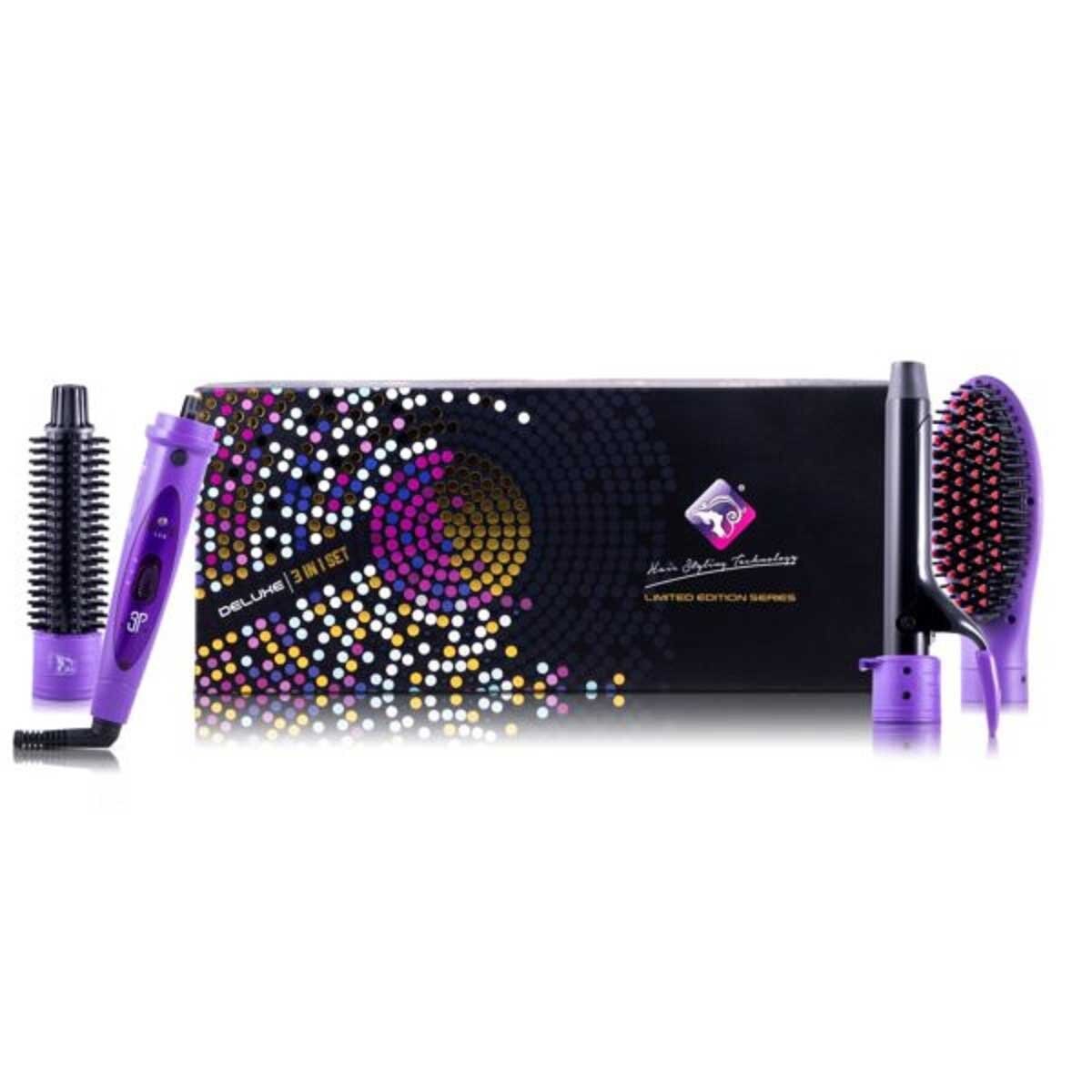 Deluxe 3 en 1 Set de Estilo - 3P Set Purple Procabello