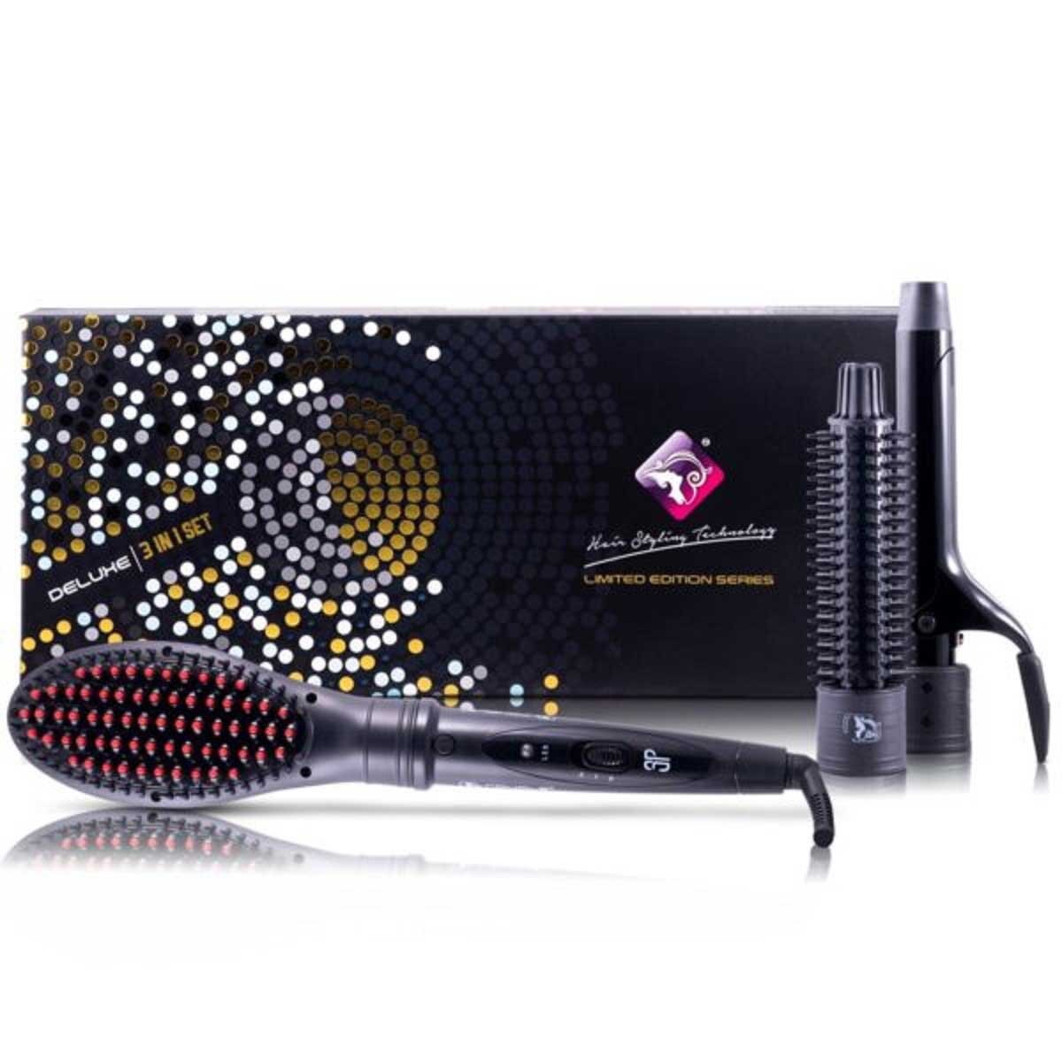 Deluxe 3 en 1 Set de Estilo - 3P Set Black Procabello