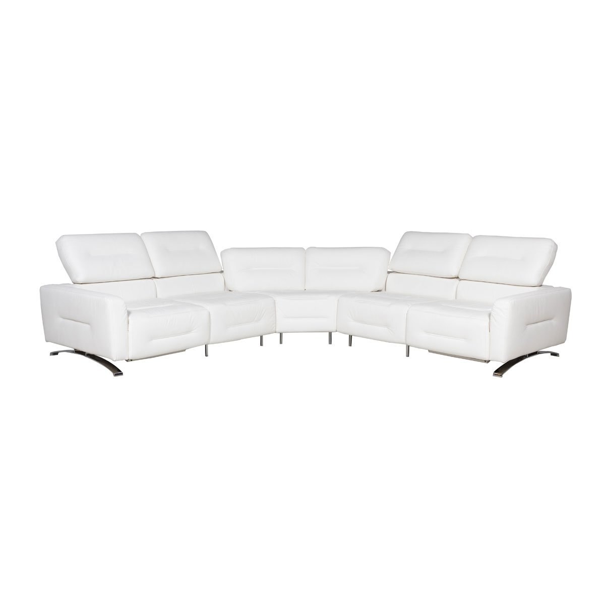 Sala Modular Curvo Reclinable Blanco Boal