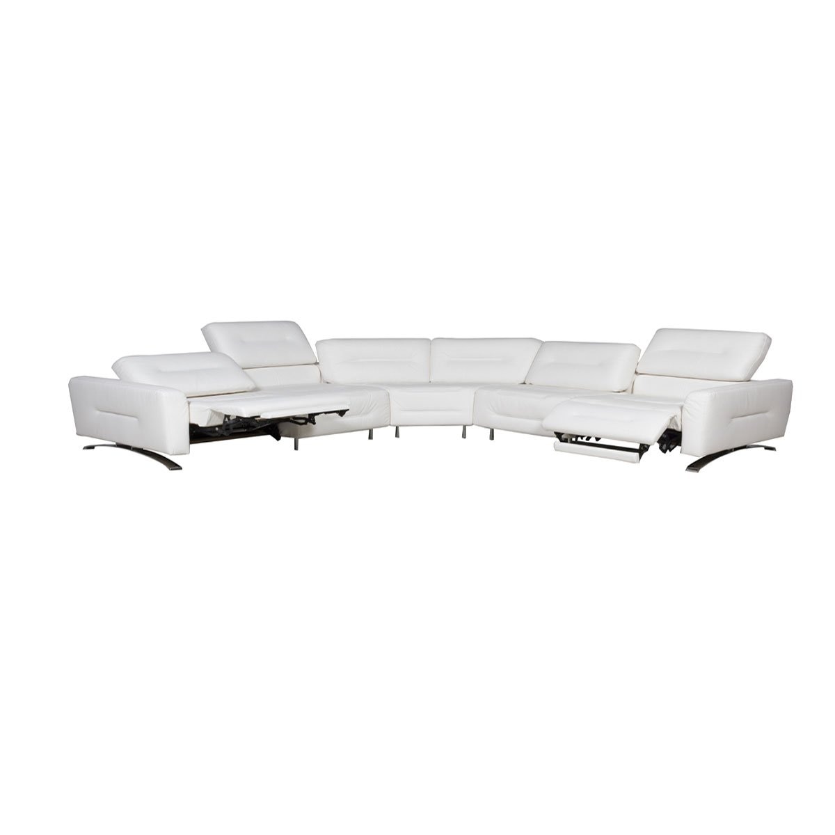 Sala Modular Curvo Reclinable Blanco Boal