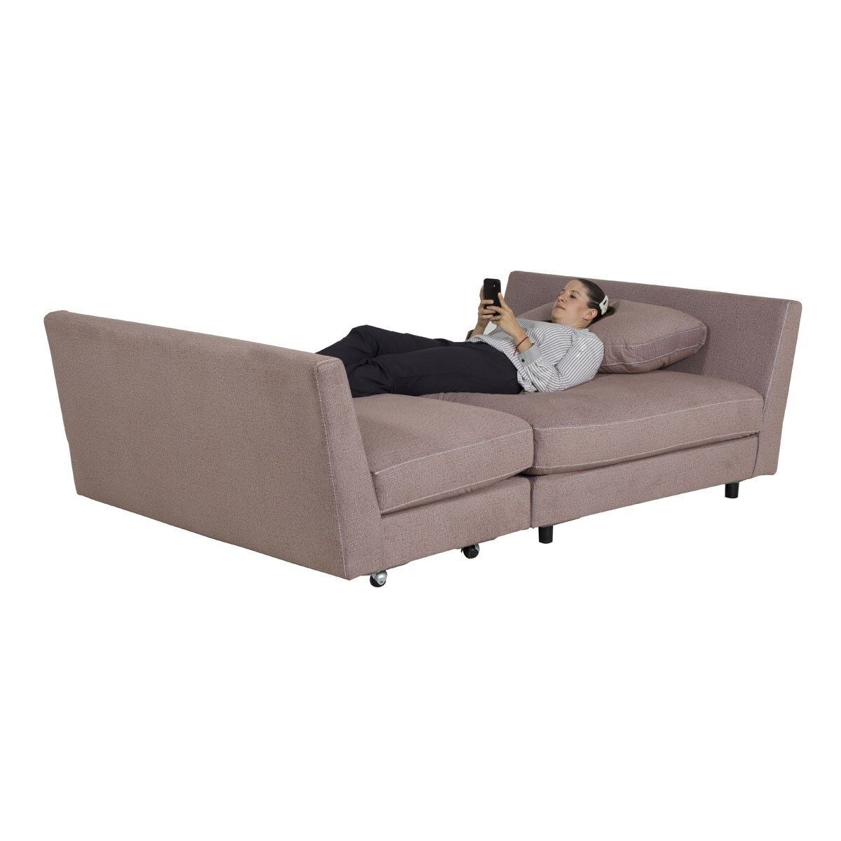 Sofá cama easy rosa boal Sears