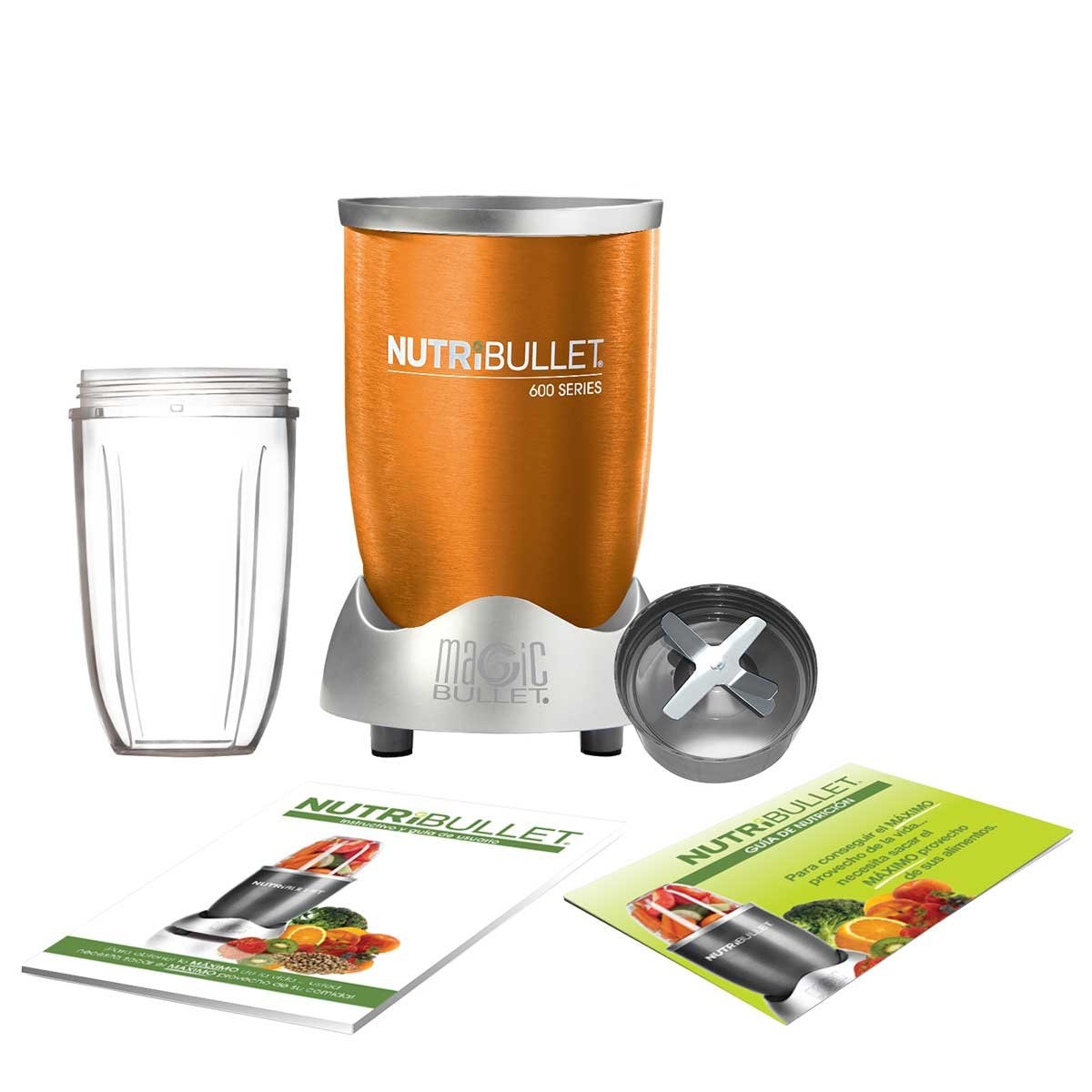 Nutribullet 600 W Naranja 5 Acc