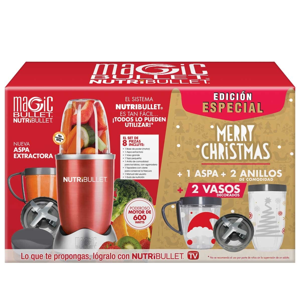 Nutribullet 600 W Xmas