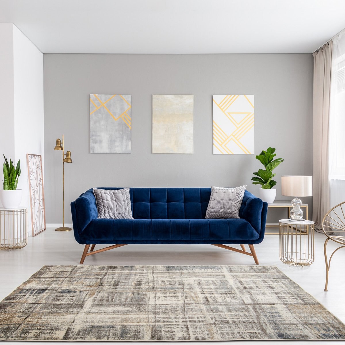Tapete Decorativo Sogo 1.60 X 2.30 Tufan
