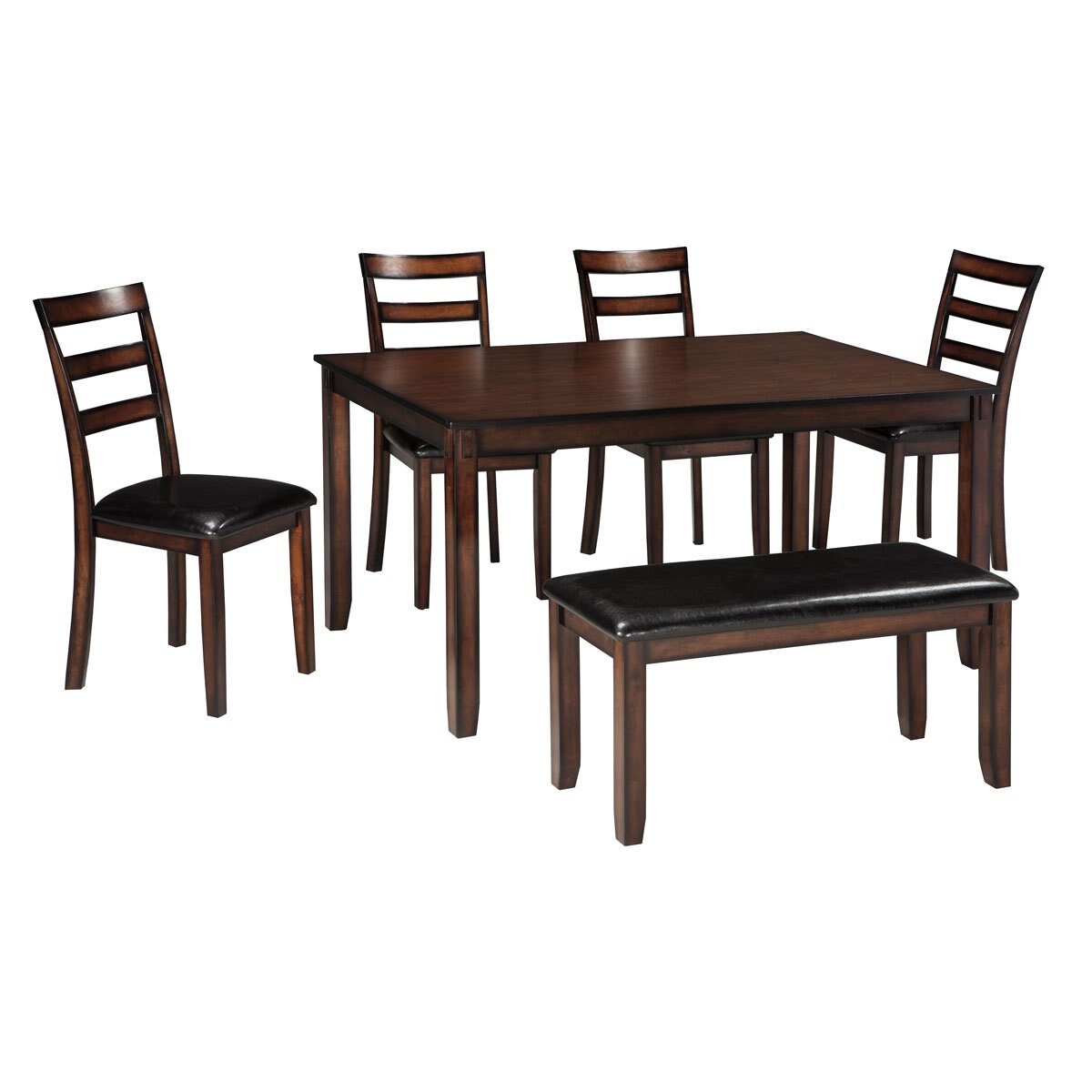 Comedor Jersey Chapa de Abedul Café Ashley
