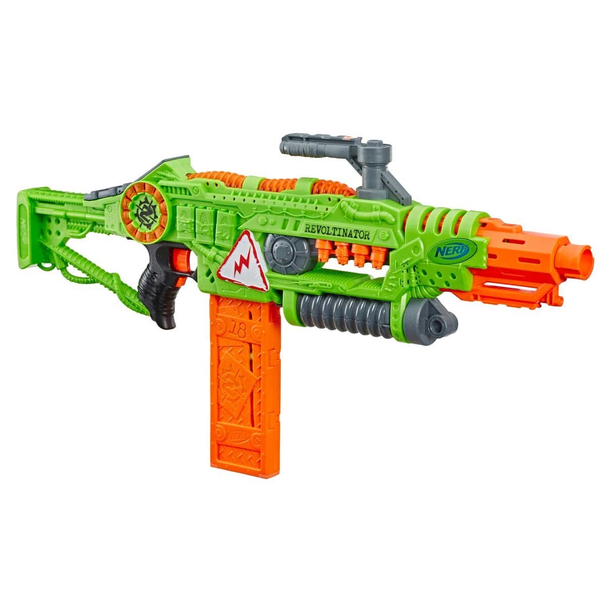 Lanzador de Juguete Revoltinator Nerf Zombie Strike con Luces Hasbro