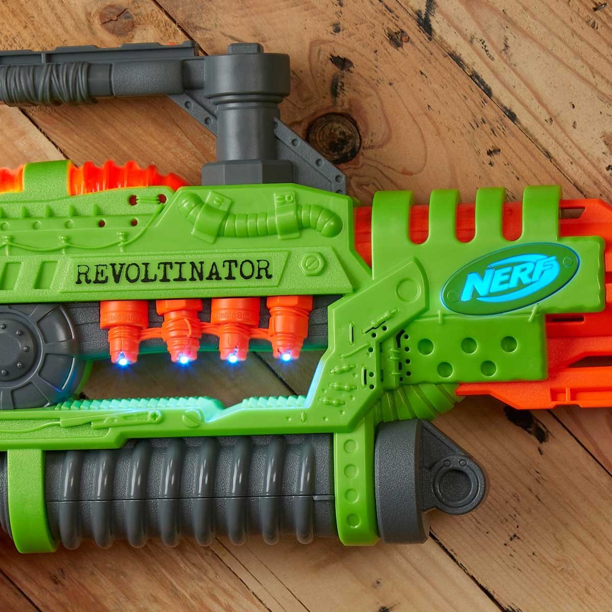 Lanzador de Juguete Revoltinator Nerf Zombie Strike con Luces Hasbro