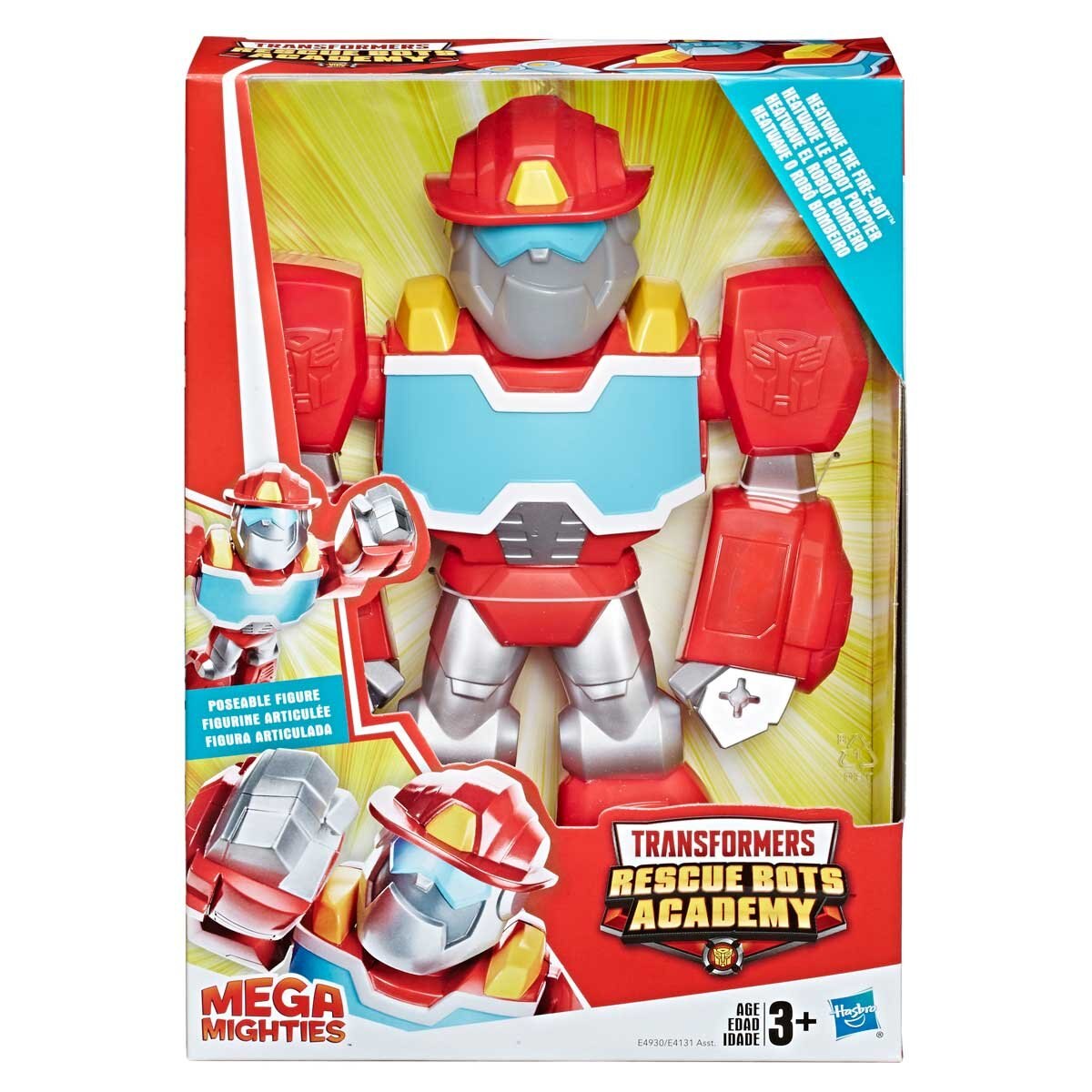 Playskool Heroes Transformers Robot Mega Heatwave Hasbro