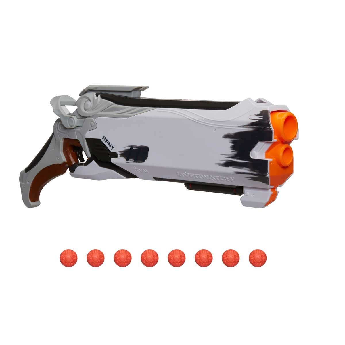 Nerf Rival Overwatch Reaper Y 8 Proyectiles de Espuma Overwatch Hasbro