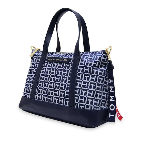 Bolsa Satchel Azul Tommy Hilfiger
