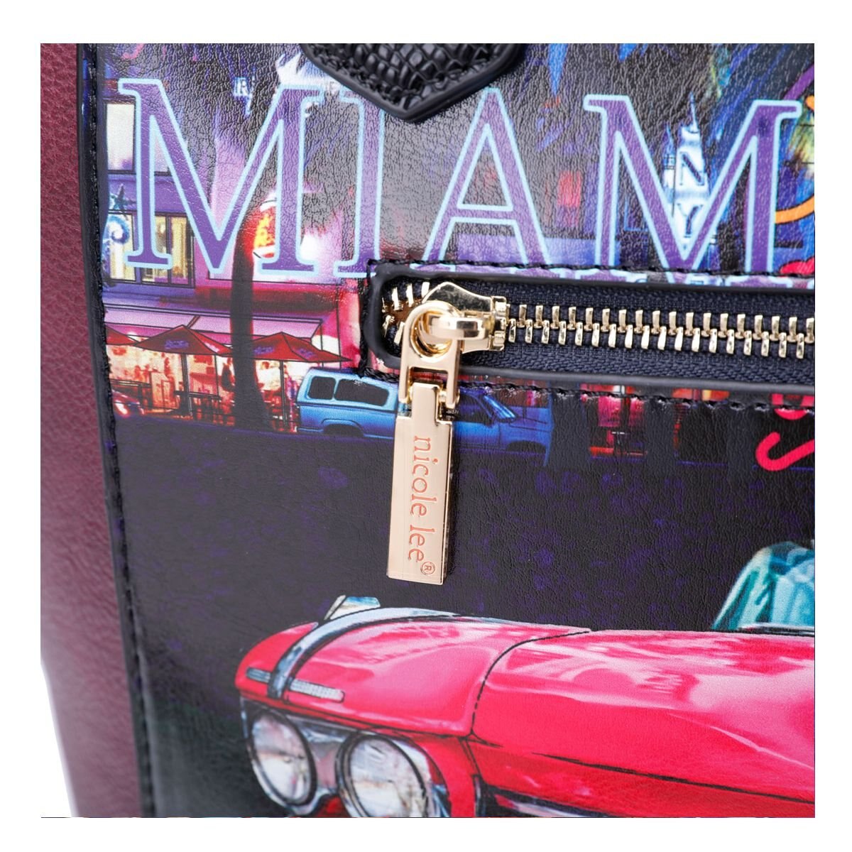 Bolso para Dama, Cruising In Miami Beach Nicole Lee