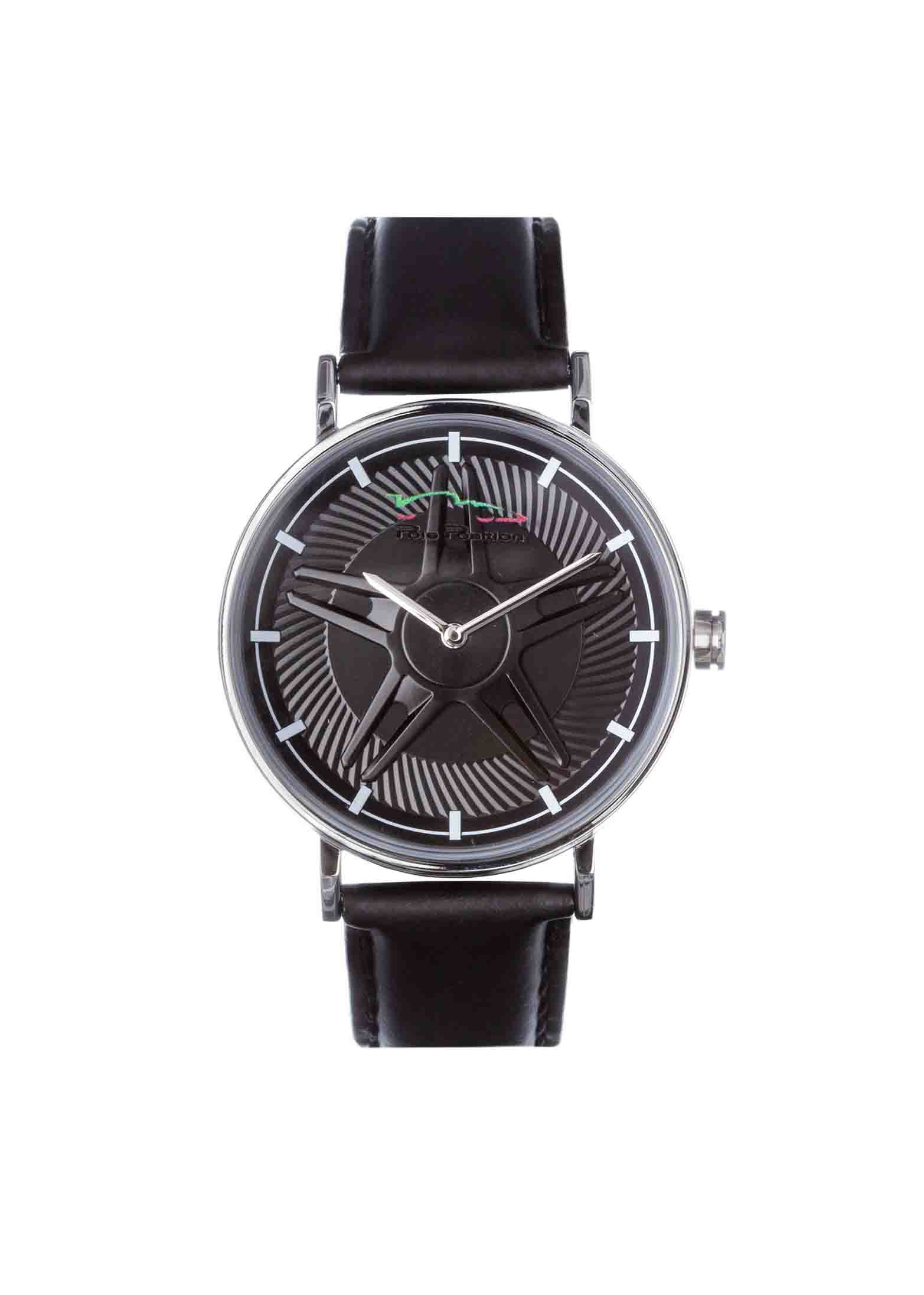 Reloj para Caballero Negro Pole Position