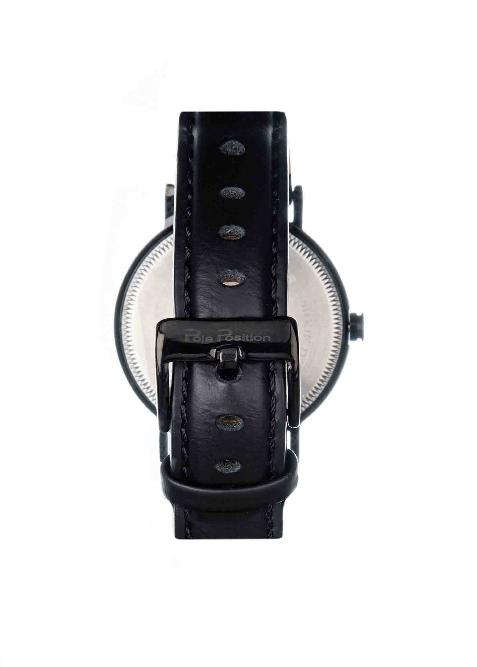 Reloj para Caballero con Detalles en Negro Pole Position