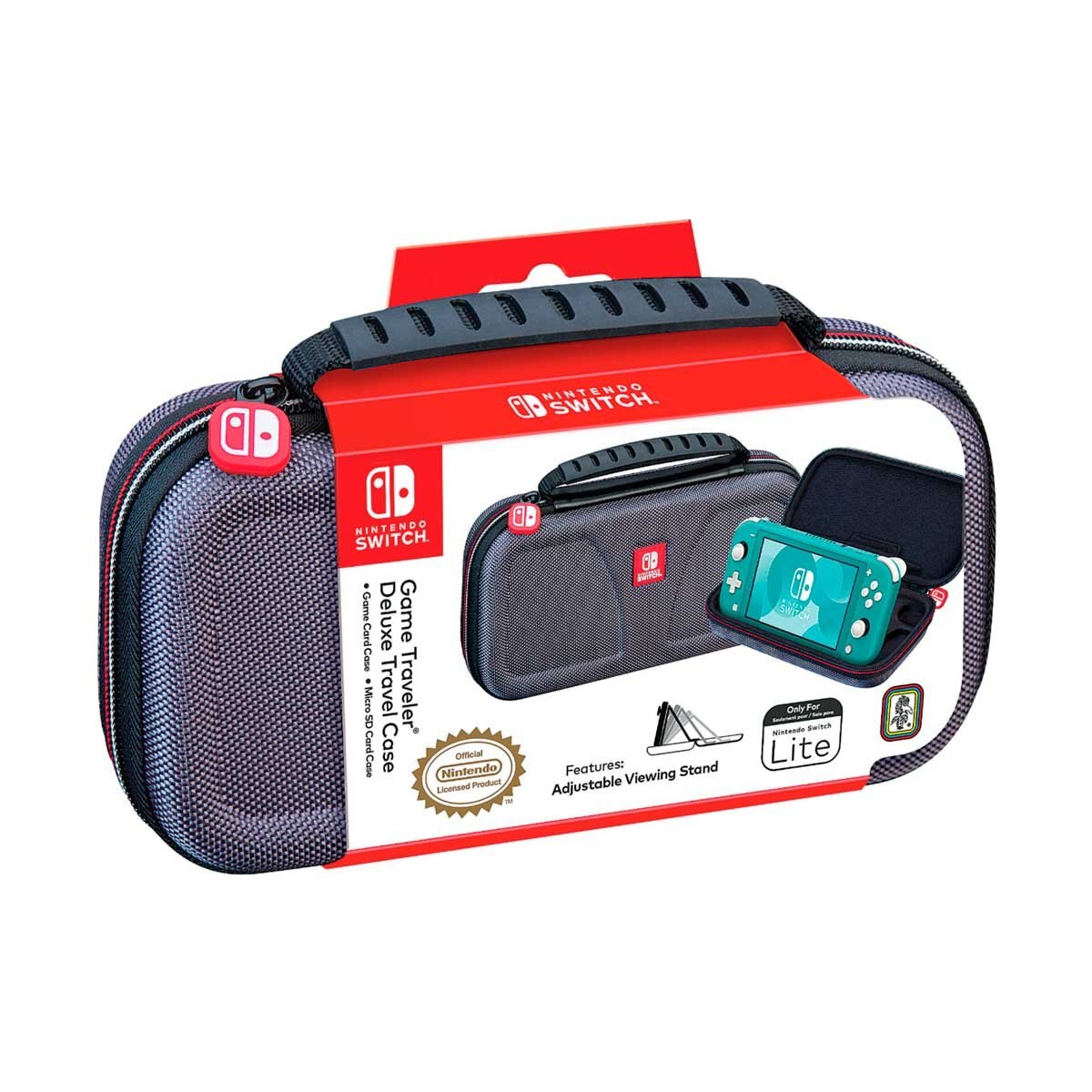 Protector Delux para Viaje Grey Nylon Nintendo Switch