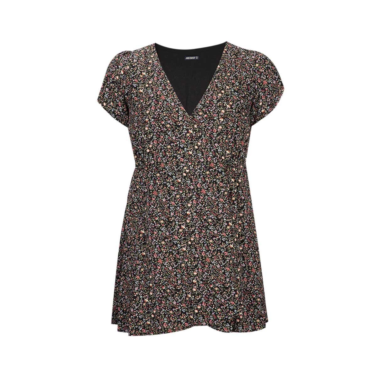 Vestido Corto Estampado Jeanious