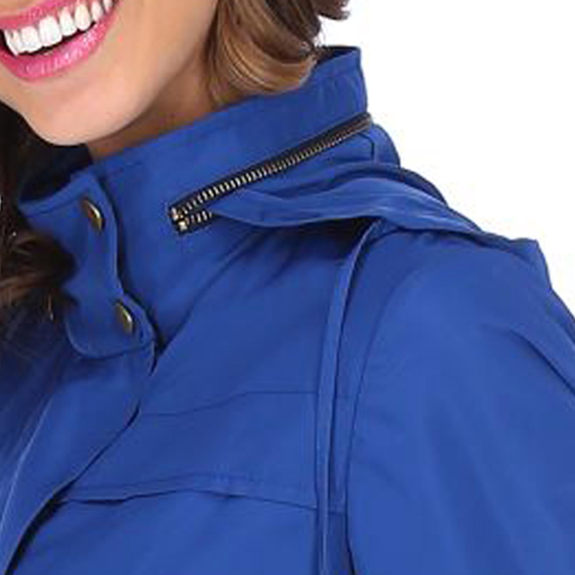 Gabardina Capucha Bolsas Shyla para Dama