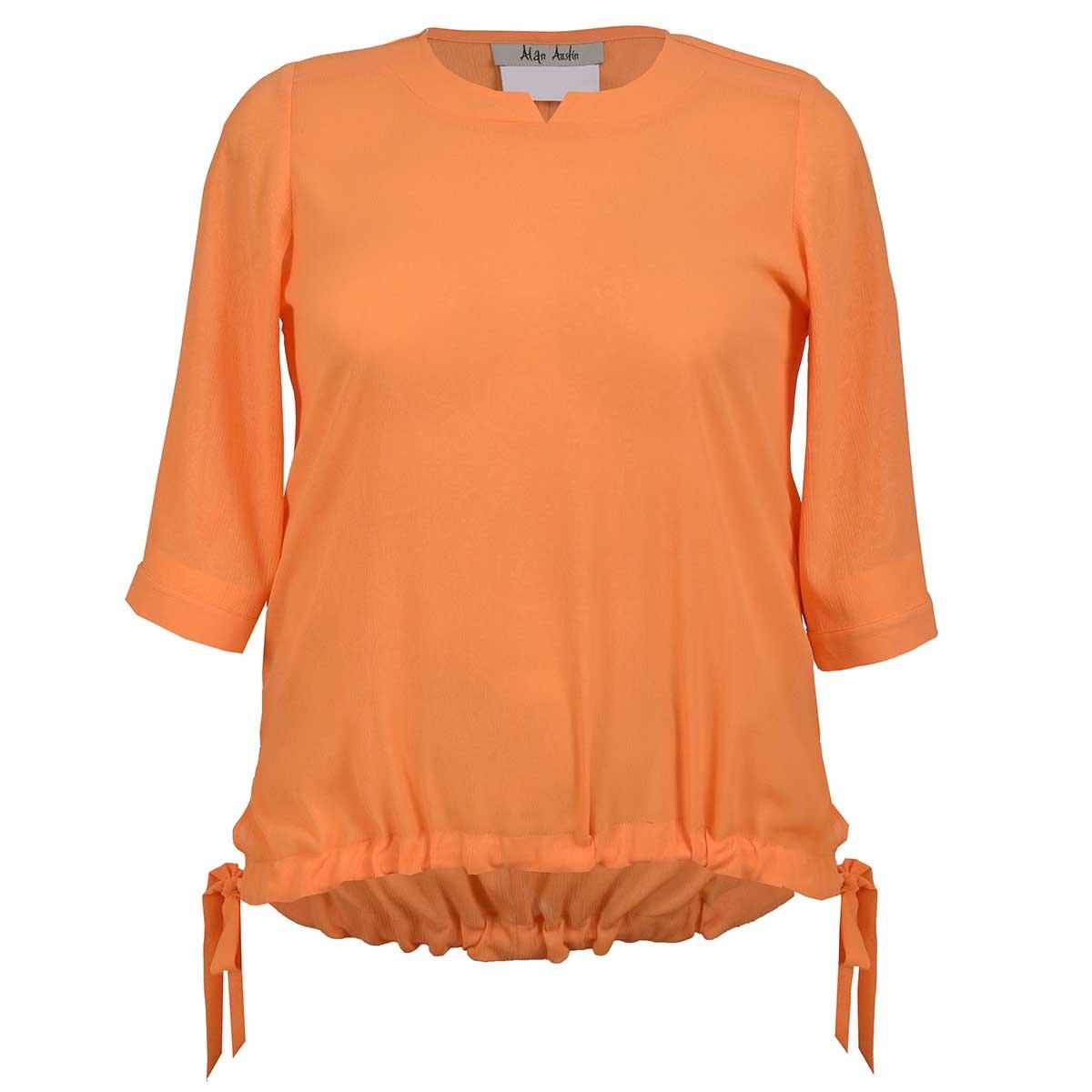 Blusa para Dama Esc Red Manga Corta Alan Austin