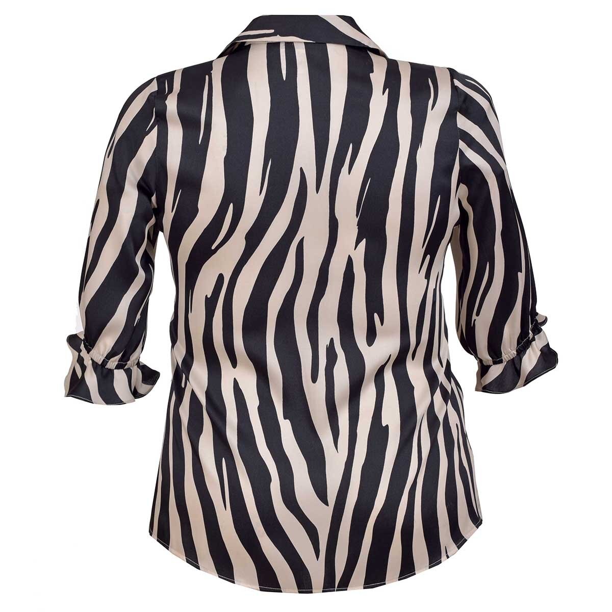 Blusa para Dama Camisera Manga al Codo Alan Austin